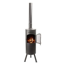 BONFEU GARDEN FIREPLACE BONGIANO LP BLACK
