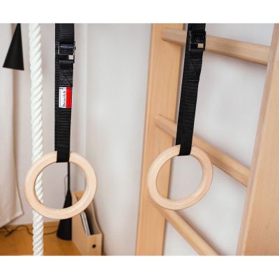 59. EXERCISE ACCESSORIES IN NATURAL WOOD COLOR BENCHK A204