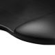 4. Wozinsky Ergonomic Mouse Pad with Wrist Cushion, Gel, Eco-Leather, Large, Anti-Slip - Black