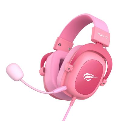 4. Havit H2002d Gaming Headphones (Pink)