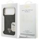 8. Guess 4G PU Triangle Logo & Stand Camera Magsafe Case for iPhone 17 Pro Max - Black