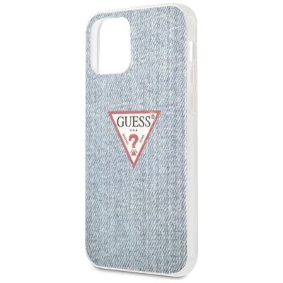 6. Guess GUHCP12LPCUJULLB iPhone 12 Pro Max 6.7" blue/light blue hardcase Jeans Collection