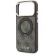 6. Guess Ring Stand 360 4G Classic Logo MagSafe Case for iPhone 18 Pro / 17 Pro - Brown