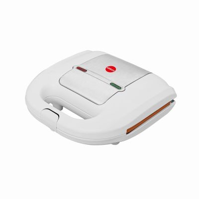 5. ELDOM SANDWICH MAKER ST11B RUDDY 750 W WHITE CERAMIC PLATES