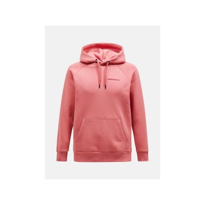 Peak Performance M Original Small Logo Hood Pink