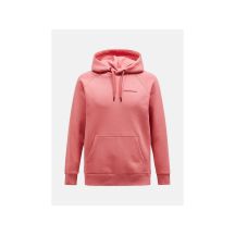 Peak Performance M Original Small Logo Hood Pink