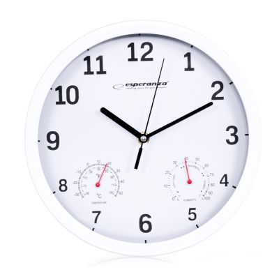 2. Esperanza LYON EHC016W wall clock (white)