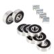 29. Nils Extreme ABEC-9 RS bearings (8 pcs)