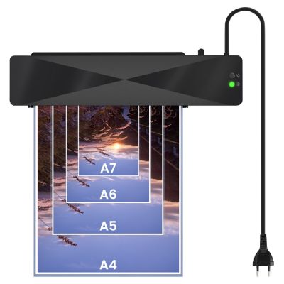 6. SAVIO LAMINATOR A4 BLACK LR-01/B