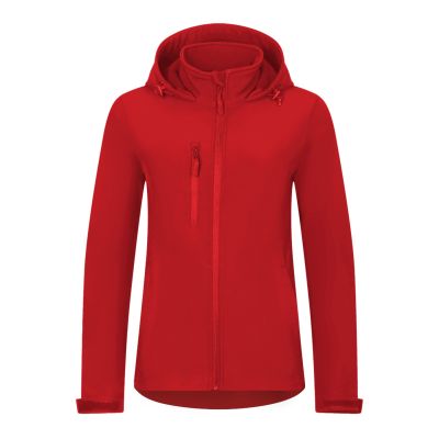 2. Women's Trail Softshell Jacket (Red)