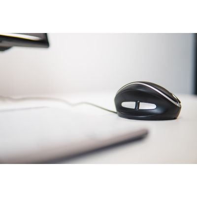 3. BakkerElkhuizen Oyster Mouse Wired Office Mouse Ambidextrous USB Type-A Laser 1200 DPI