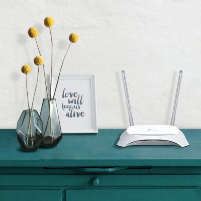 6. TP-Link TL-MR3420 Wireless Router Fast Ethernet Single Frequency (2.4 GHz) Black, White