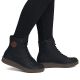 12. Women's insulated platform ankle boots black Rieker Y4308-00
