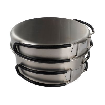 2. Campingaz Trekking Kit 2197185 Steel Cookware Set