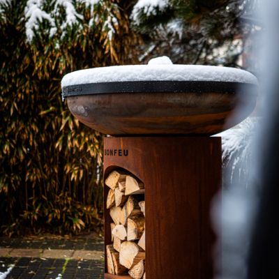 18. Bonfeu grill cover Ø100 for Bonbowl LID100