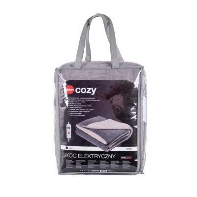 24. ELDOM ELECTRIC BLANKET KT200 KOZY 120W, WIRED REMOTE CONTROL, THREE OPERATION LEVELS, TEMP. REGULATION, FAST HEATING
