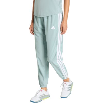 adidas Workout Essentials 3-Stripes Woven Women's Pants Mint KC5494