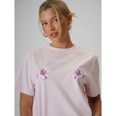 4. Women's loose T-shirt with print 4F 4FRSS26TTSHF3882-56S