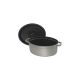 3. Oval cast iron pot STAUB 40509-317-0 – graphite, 4.2 l