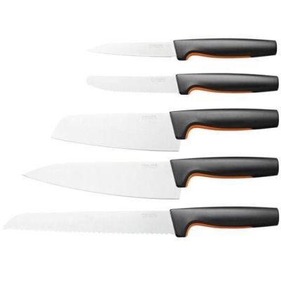 Fiskars 1057558 kitchen cutlery and knife set 5 pcs.