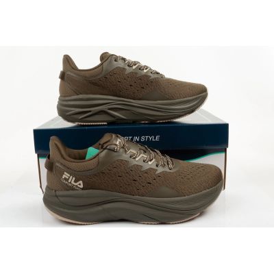 9. Fila men's sports shoes Retron olive sneakers comfortable fashionable