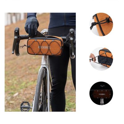 4. Rockbros TL001 ROAD TO SKY 1.9L Handlebar Bag Waterproof - Orange