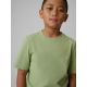 4. Boy's regular plain T-shirt 4F 4FJRSS26TTSHM3598-47S