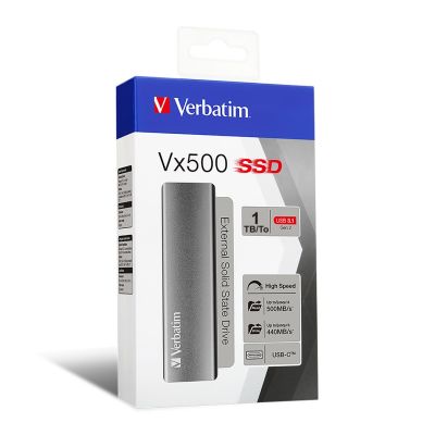 3. VX500 EXTERNAL SSD DRIVE 1TB/SILVER USB 3.1