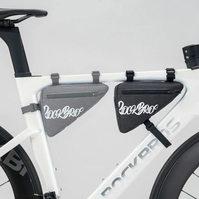 6. Rockbros G001 Flash Journey Triangle Frame Bike Bag 0.8 l - Black