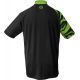 2. Harrows Rapide Black and Green Polo Shirt