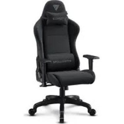 SENSE7 Spellcaster FUKU black / Gaming chair / Fabric / Adjustable / Wheels / Load capacity 150 kg