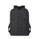 6. RIVACASE Anvik 15.6" laptop backpack, 15L, black, made of waterproof material, pockets for a 10.5" tablet, smartphone, documents, accessories, bottle