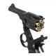2. WEBLEY MKVI .455 Police revolver, cal. 4.5 mm, Diabolo, 6-shot cartridges, 4" barrel, CO2 Black Ekp do17J