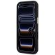 5. Guess Grained & Big Resin Logo Case for iPhone 18 Pro Max / 17 Pro Max - Black