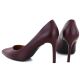 9. Burgundy spic pumps Sergio Leone 1339