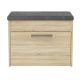 2. Shoe cabinet with storage PARMA MINI 60x35xH49 sonoma