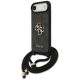 2. Guess 4G Big Logo Cord Stap Crossbody Case for iPhone Air - Black