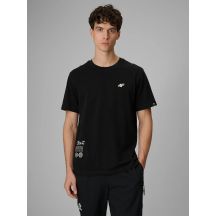 Men's regular printed T-shirt 4F 4FRSS26TTSHM3814-20S