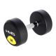 Rubber-coated dumbbell 14kg HMS HG PRO 14