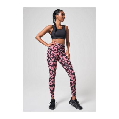 2. CASALL Essential Tights Printed Pink Leggings