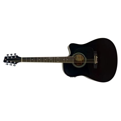 Stagg SA20 DCE BLK - electro-acoustic guitar
