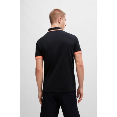5. BOSS Paddy 1 NERO Men's Polo Shirt Regular Fit Black (50512995-001)
