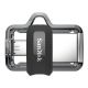 10. SanDisk Ultra Dual Drive M3.0 SDDD3-032G-G46 pendrive (32GB; microUSB, USB 3.0; gray)