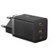 4. Baseus GaN5 Pro 40W 2xUSB-C Wall Charger - Black