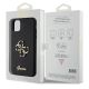 8. Guess GUHCN61HG4SGK case for iPhone 11 / Xr - black Glitter Script Big 4G