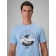 4. Men's regular printed T-shirt 4F 4FRSS26TTSHM4298-34S