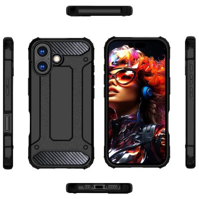 4. Hybrid Armor case for iPhone 17 - black