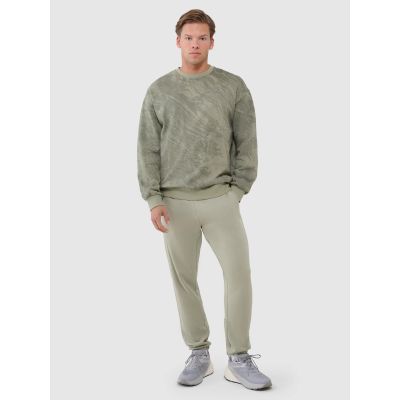 2. Men's sweatshirt without zipper, without hood, 4F 4FWSS25TSWSM1582-44A