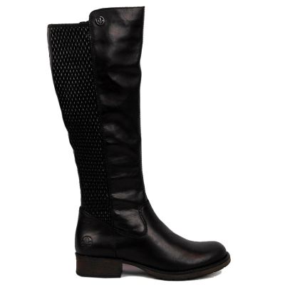 32. Rieker W Z9591-00 black leather boots 