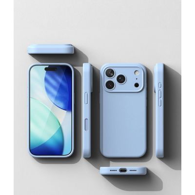 6. Ringke Silicone MagSafe case for iPhone 18 Pro - light blue